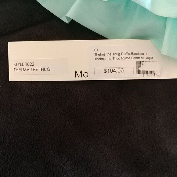 Aqua Boys + Arrows Thelma the Thug Bandeau - Picture 5 of 5